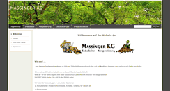 Desktop Screenshot of massinger-kg.at